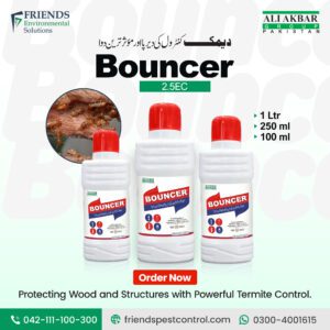 Bouncer — Powerful Termite Protection for Wood and Structures