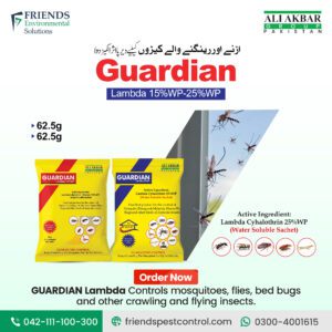 🦟 Guardian Lambda 15%-25% WP – Advanced Protection Against Crawling and Flying Insects